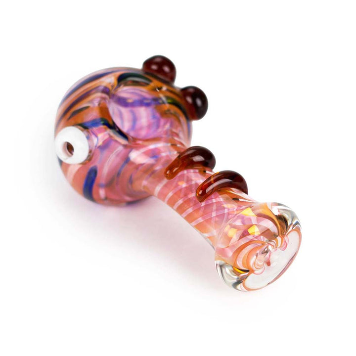 Gold Fumed Hand Pipe 2pcs