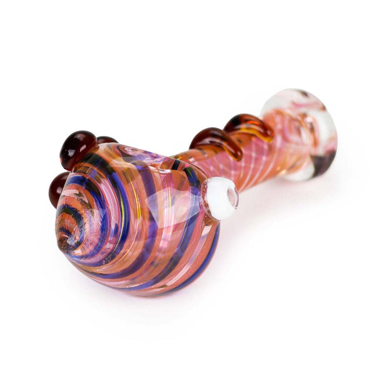 Gold Fumed Hand Pipe 2pcs