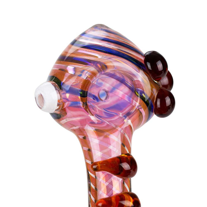 Gold Fumed Hand Pipe 2pcs