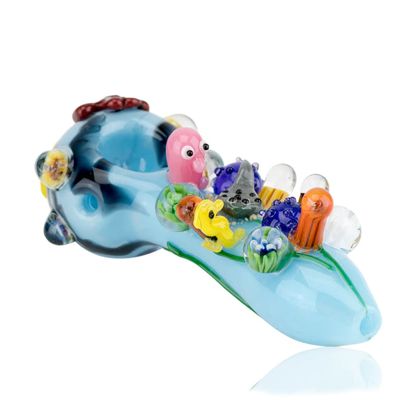 Great Barrier Reef Glass Smoking Pipe