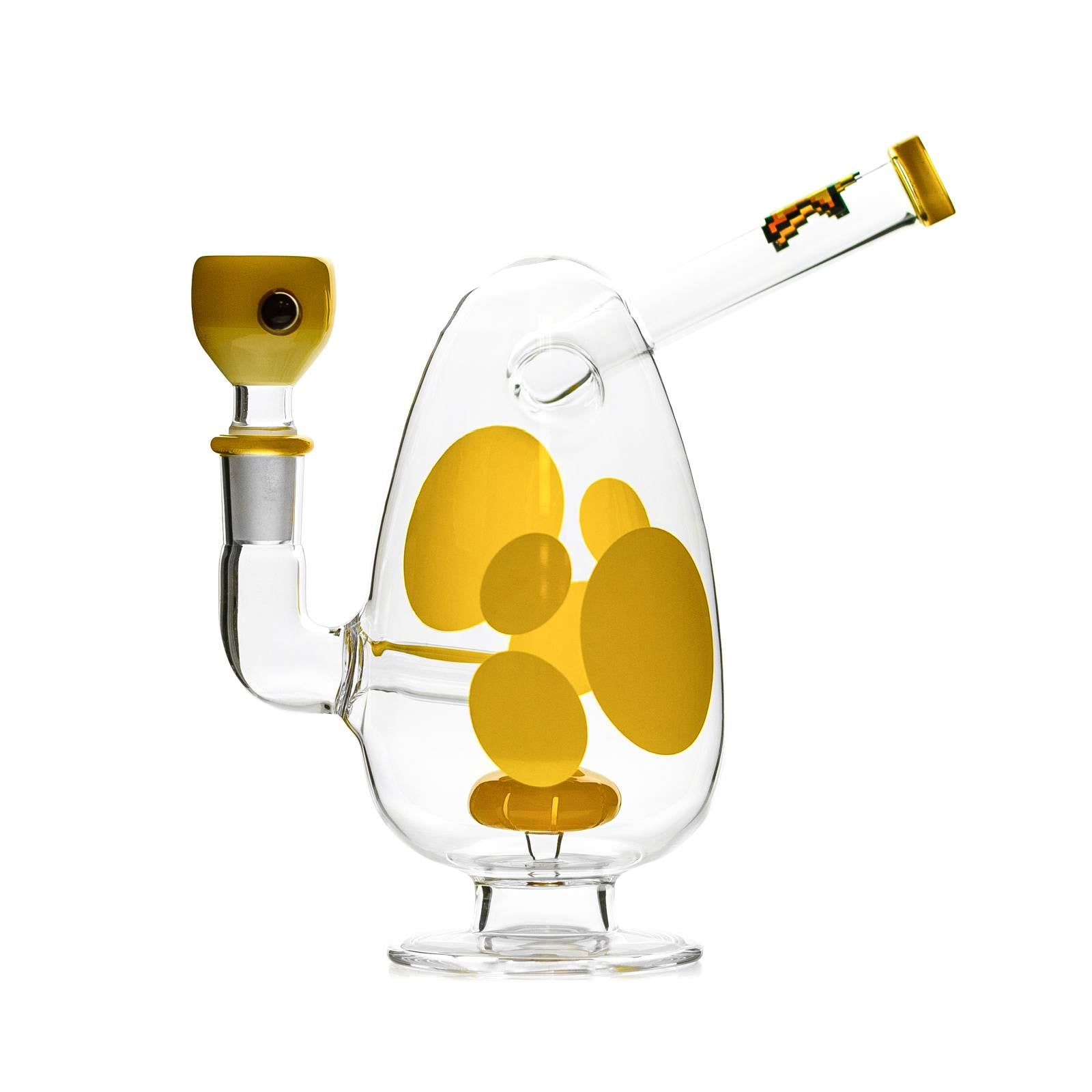 Hemper Rigs HEMPER 7 “ Spotted Egg Dab Rig with Showerhead Perc – PILOTDIARY