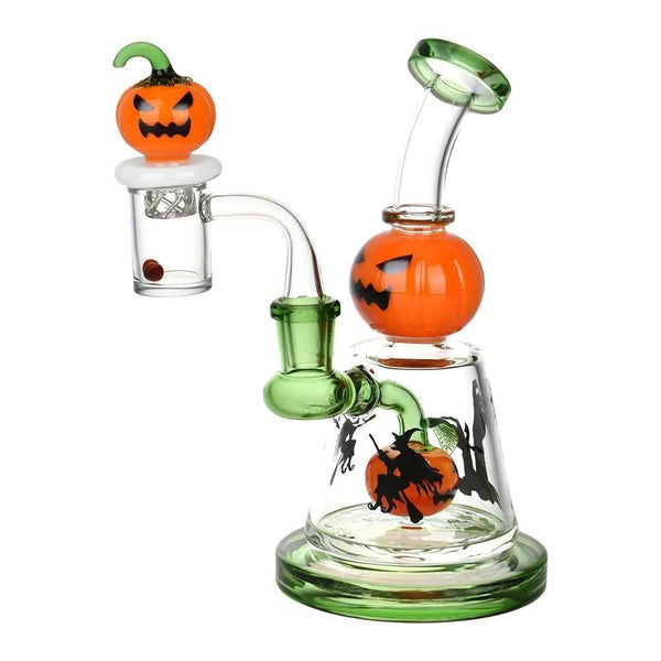 Halloween Ball Dab Rig with Banger