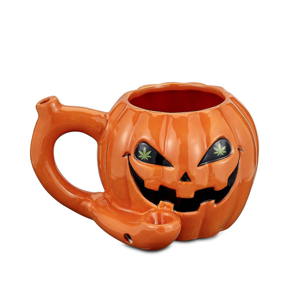 Halloween Pumpkin Mug Pipe