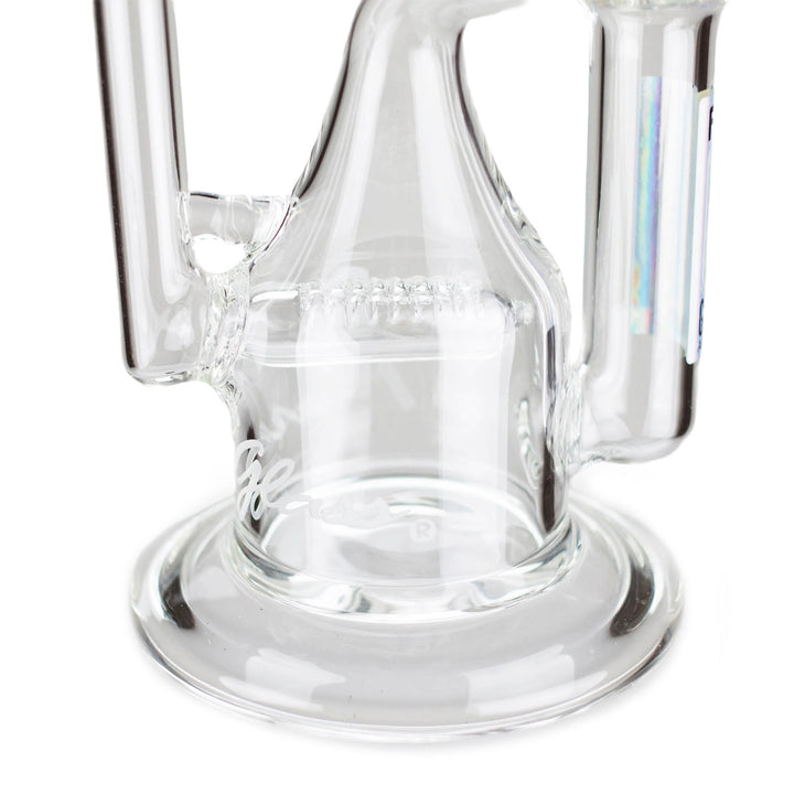 8" Infinity Recycler Double Perc Bong - pilotdiary