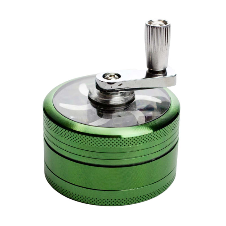 Infyniti 3-Part Aluminum Herb Grinder with Handle