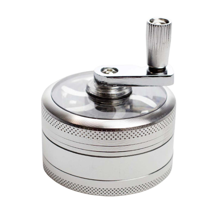 Infyniti 3-Part Aluminum Herb Grinder with Handle