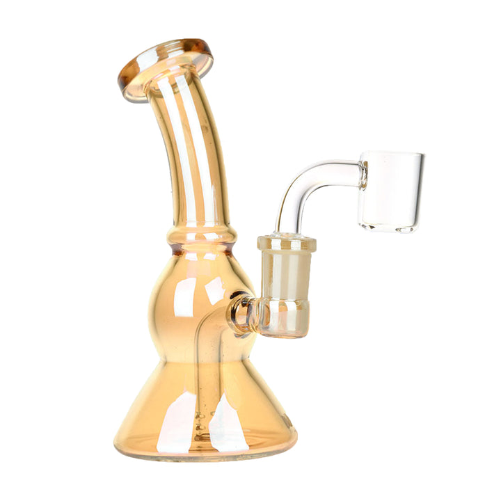 Iridescent Conical Base Mini Dab Rig - PILOTDIARY