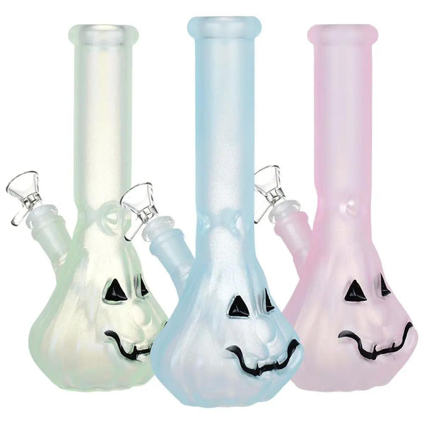 Jack-O-Lantern Glow In Dark Bong