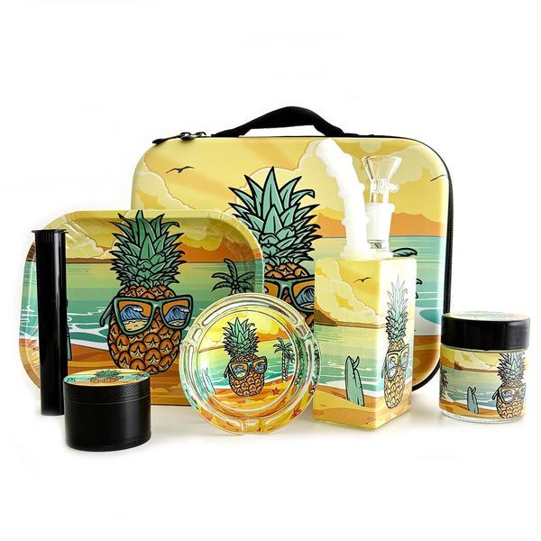 Juicy Box Tropical Pineapple Smoking Bong Set PILOTDIARY