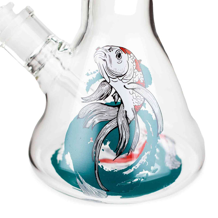 Koi Fish Bong with Ice Catcher - PILOTDIARY