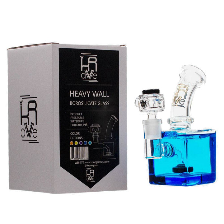 Krave Cube Glycerin Mini Dab Rig - PILOTDIARY