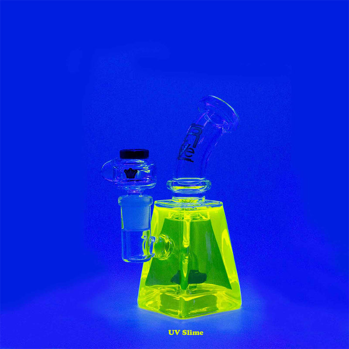 Krave Glass Pyramid Perc Bong - PILOTDIARY