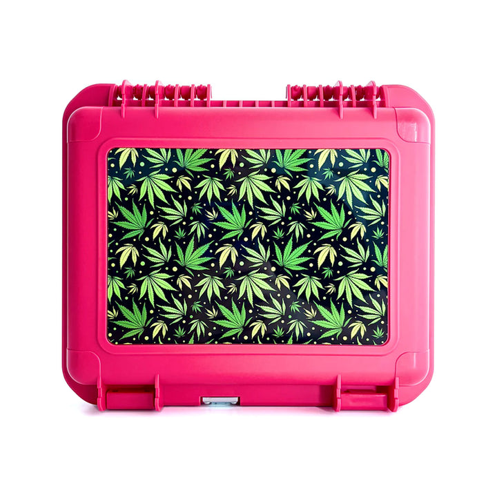 Leaf Design Electric Lamp Acrylic Bong Case