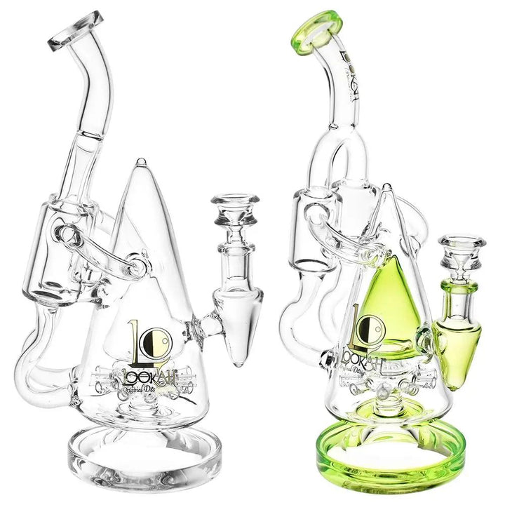 Lookah Glass Pyramid Bong Recycler