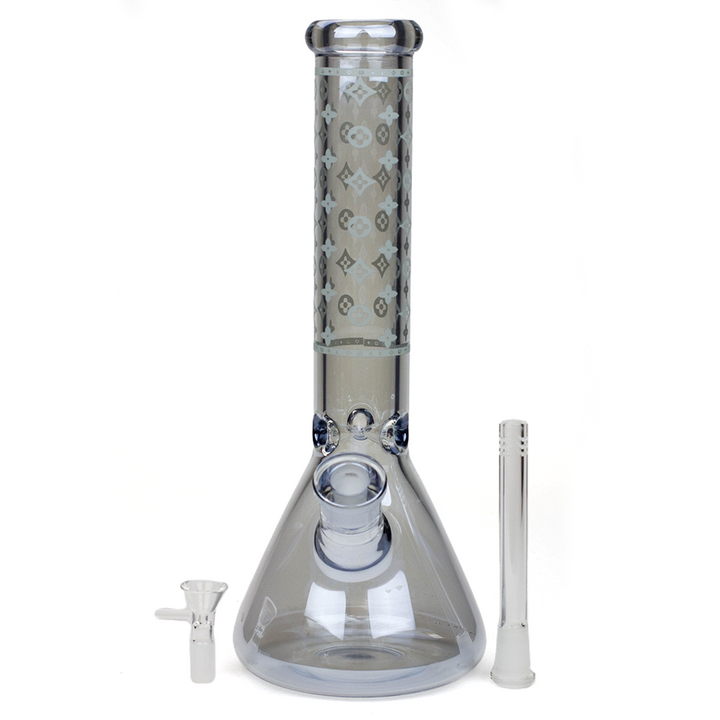 Luxury Classic Electroplated Beaker Bong - PILODIARY