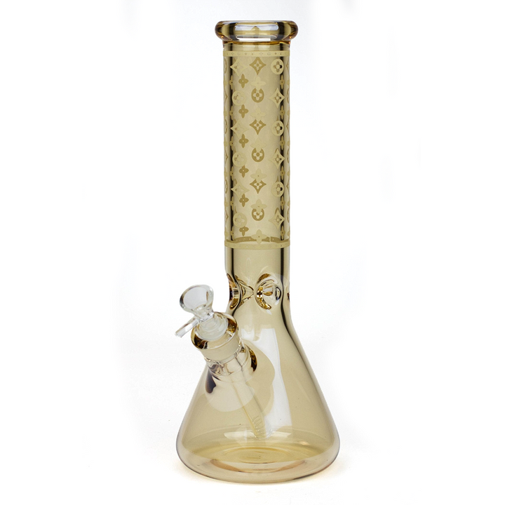 Luxury Classic Electroplated Beaker Bong - PILODIARY