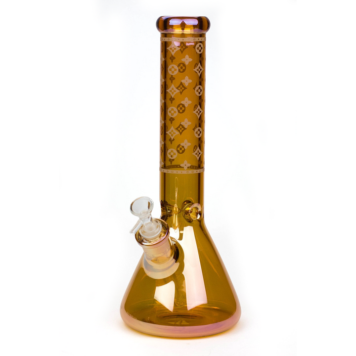 Luxury Classic Electroplated Beaker Bong - PILODIARY