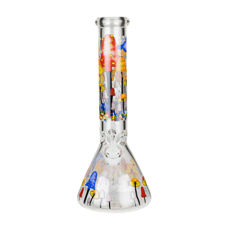 14" Magic Mushroom Glass Bong - pilotdiary