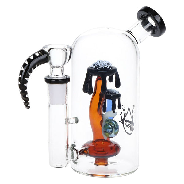 Magma Lake Mushroom Glass Bong - pilotdiary