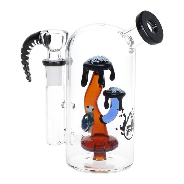 Magma Lake Mushroom Glass Bong - pilotdiary