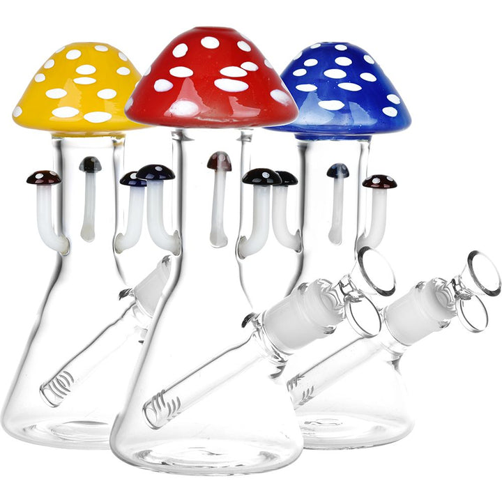 Marvelous Mushroom Melange Glass Bongs - pilotdiary