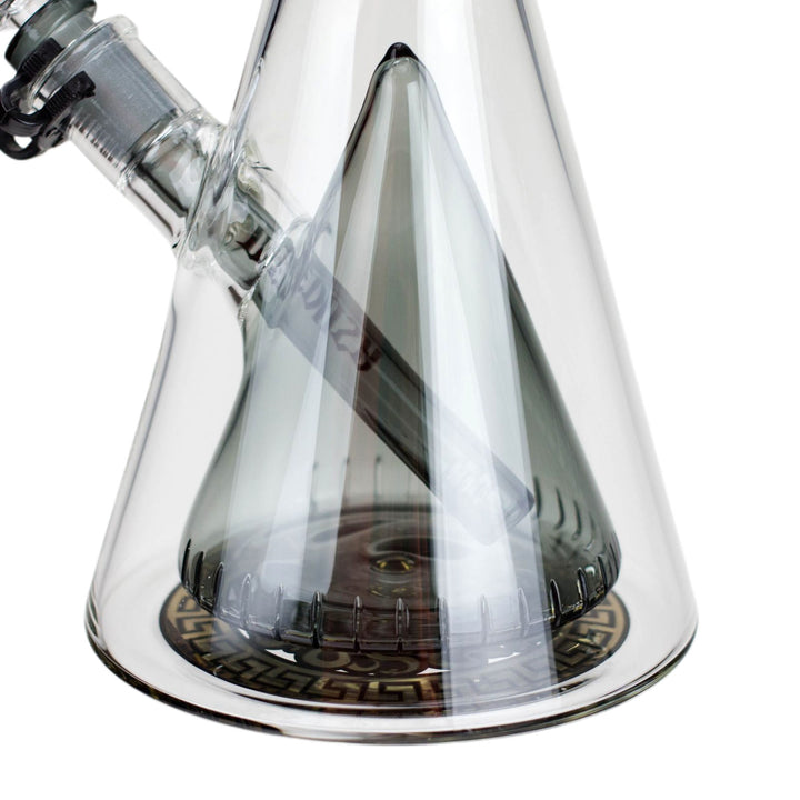 Medusa 18" Glass Beaker Bong with Cone Perc - pilotdiary