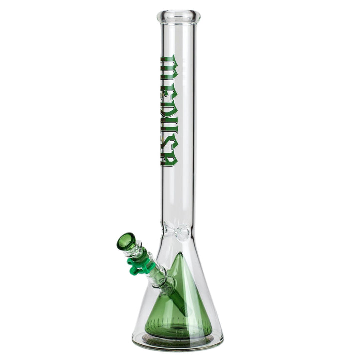 Medusa 18" Glass Beaker Bong with Cone Perc - pilotdiary