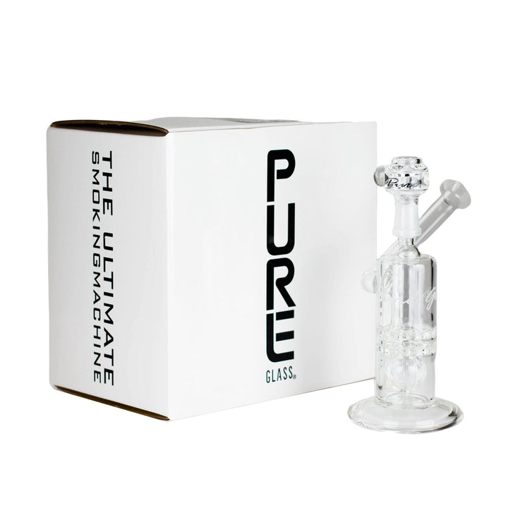 7" Mini Torus Clear Bong - pilotdiary