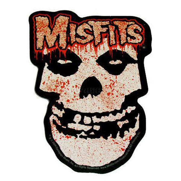 Misfits Bloody Skull Sticker 