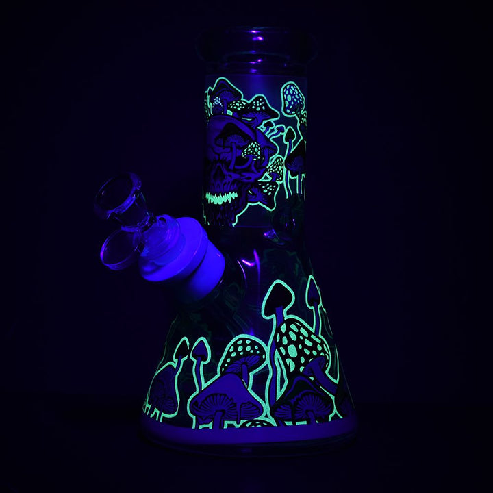 Monstrous Mushroom Mashup Beaker Water Pipe