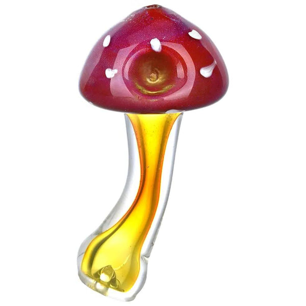 Amanita Mushroom Fumed Hand Pipe - pilotdiary