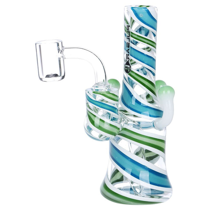 Mushroom Vision Wig Wag Glass Dab Rig - PILOTDIARY