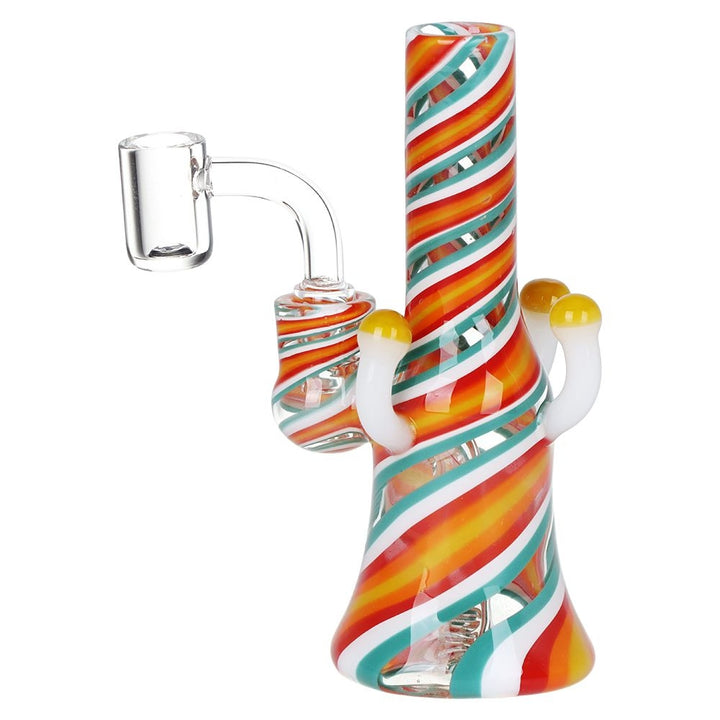 Mushroom Vision Wig Wag Glass Dab Rig - PILOTDIARY