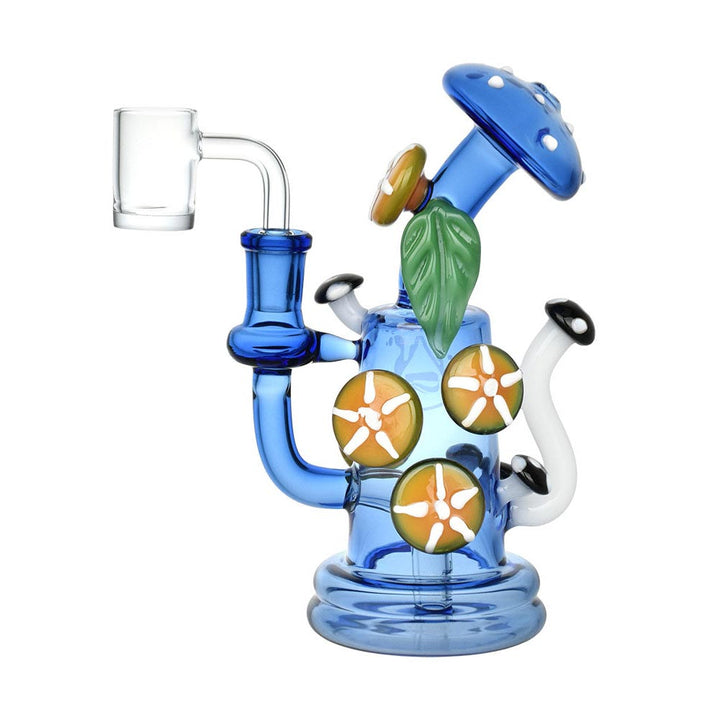 Mushroom Crazy Glass Dab Rig - PILOTDIARY