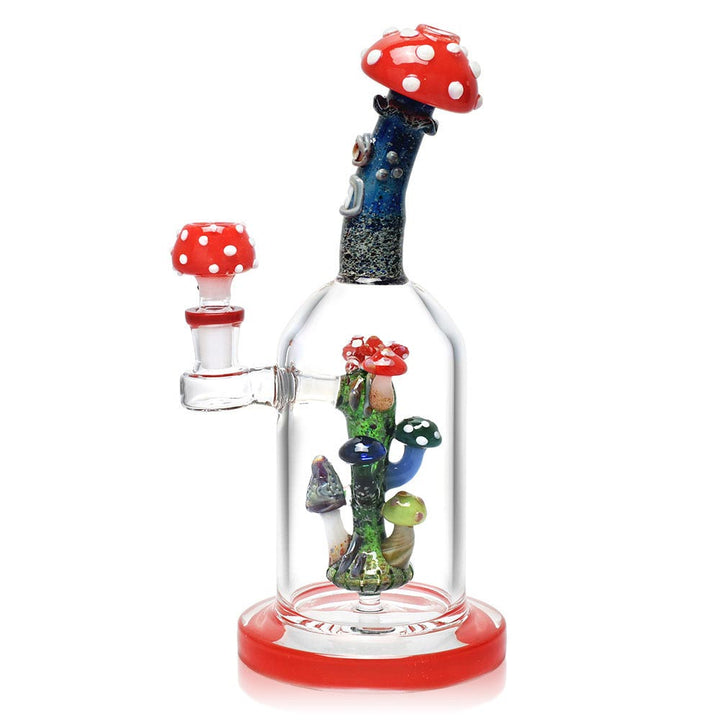 Mushroom Family Glass Bong - PILOTDIARY