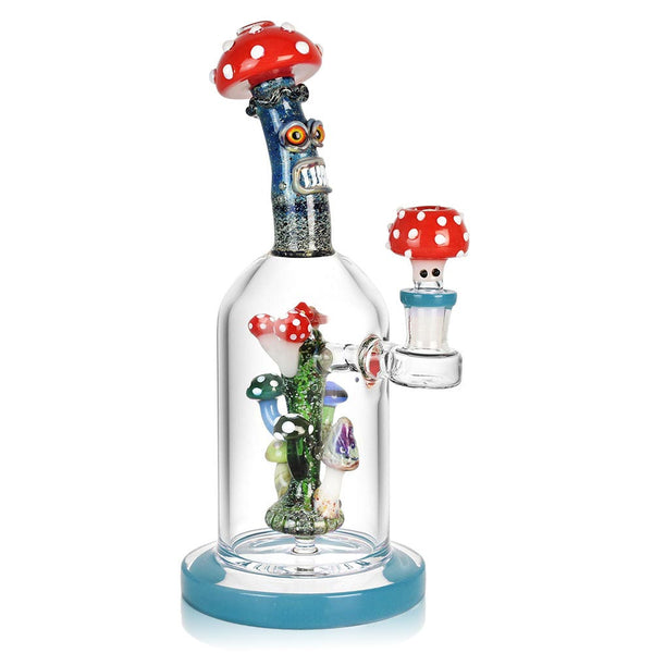 Mushroom Family Glass Bong - PILOTDIARY