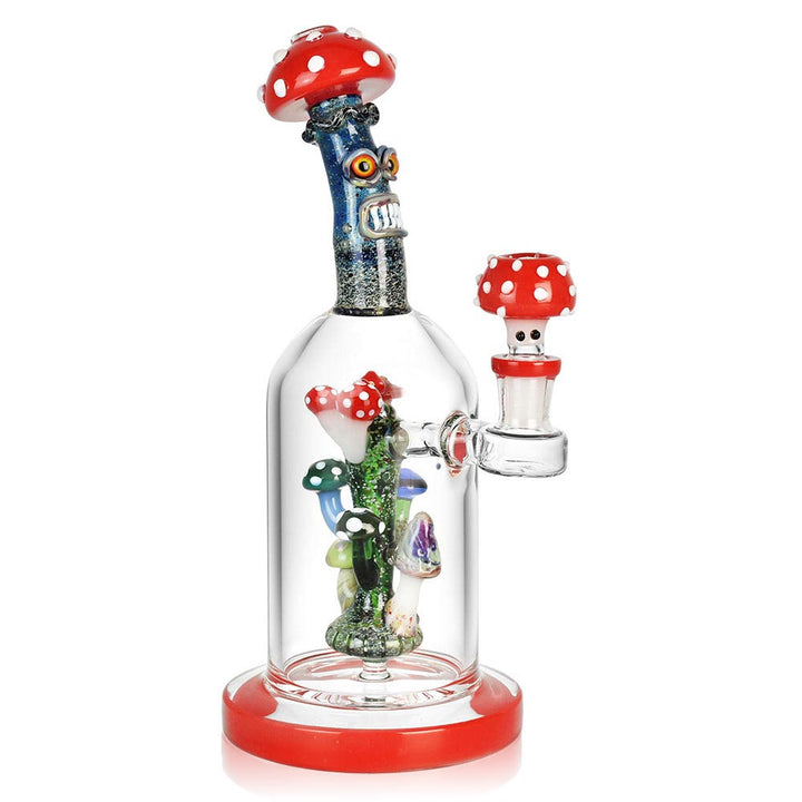 Mushroom Family Glass Bong - PILOTDIARY