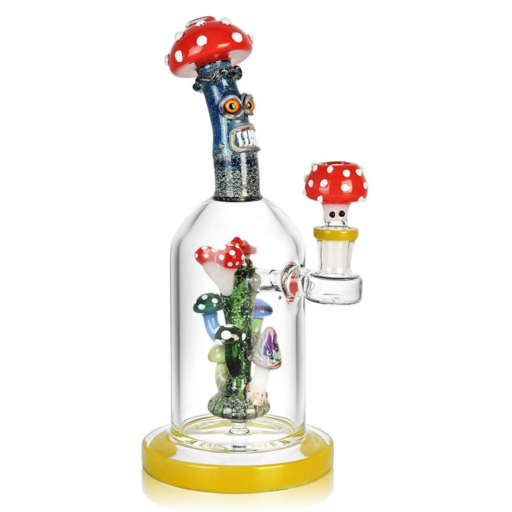 Mushroom Family Glass Bong - PILOTDIARY