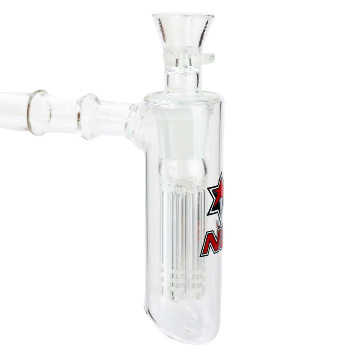 NG-L-Shaped 6-Arm Perc Glass Smoking Pipe