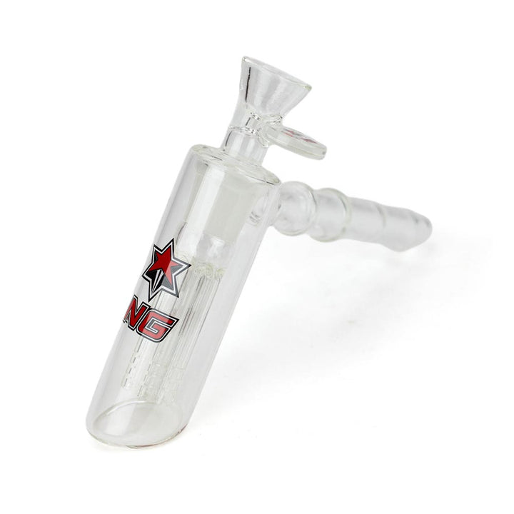 NG-L-Shaped 6-Arm Perc Glass Smoking Pipe