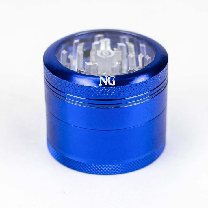 NG 4 Piece Aluminum Grinder with Window PILOTDIARY