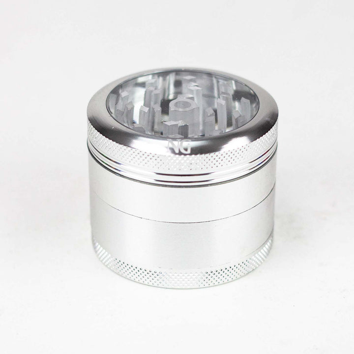 NG 4 Piece Aluminum Grinder with Window PILOTDIARY