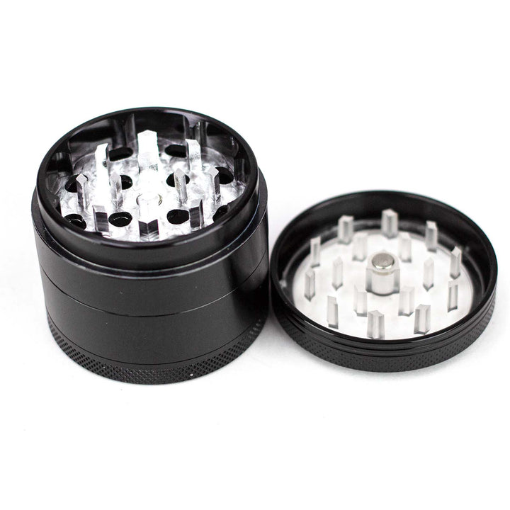 NG 4 Piece Aluminum Grinder with Window PILOTDIARY