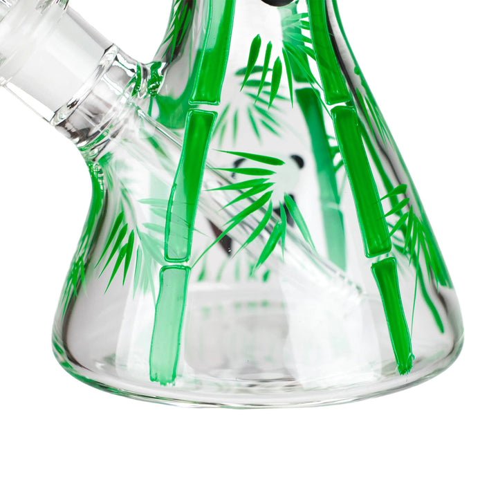 Panda & Bamboo Beaker Glass Bong - PILOTDIARY