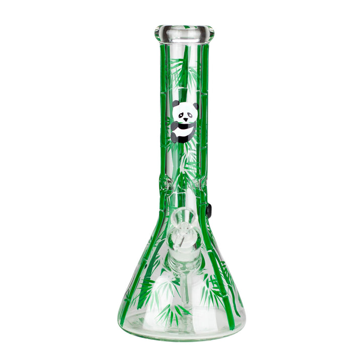 Panda & Bamboo Beaker Glass Bong - PILOTDIARY