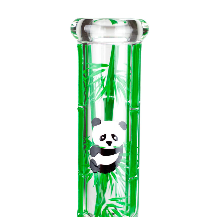Panda & Bamboo Beaker Glass Bong - PILOTDIARY