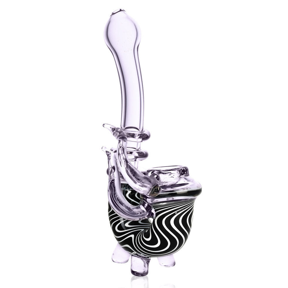 Psychedelic Stand-up Sherlock Weed Pipe – PILOTDIARY