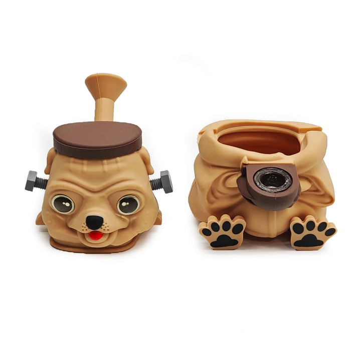 5.5" Pug Silicone Bong Water Pipe - PILOTDIARY