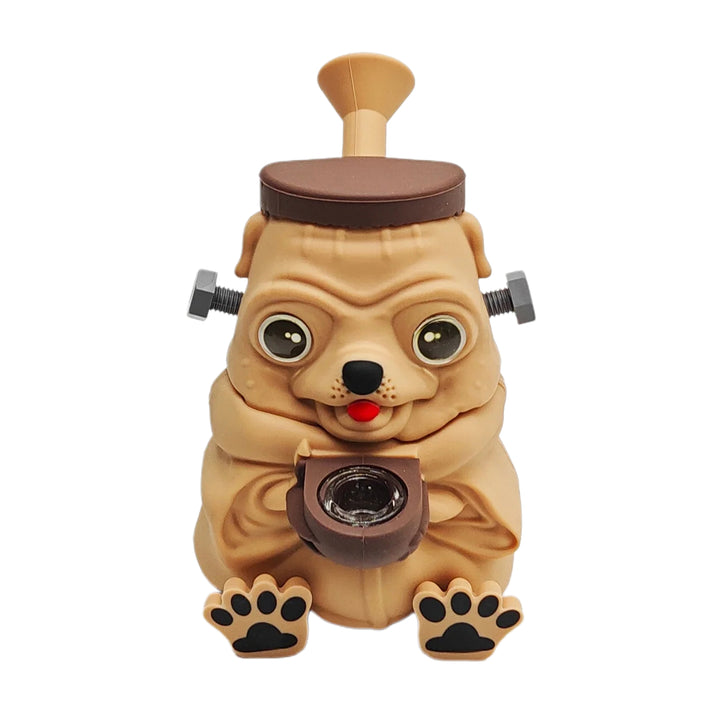 5.5" Pug Silicone Bong Water Pipe - PILOTDIARY