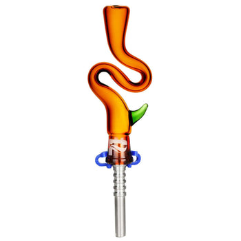 Pulsar Bendy Dab Straw with Horn